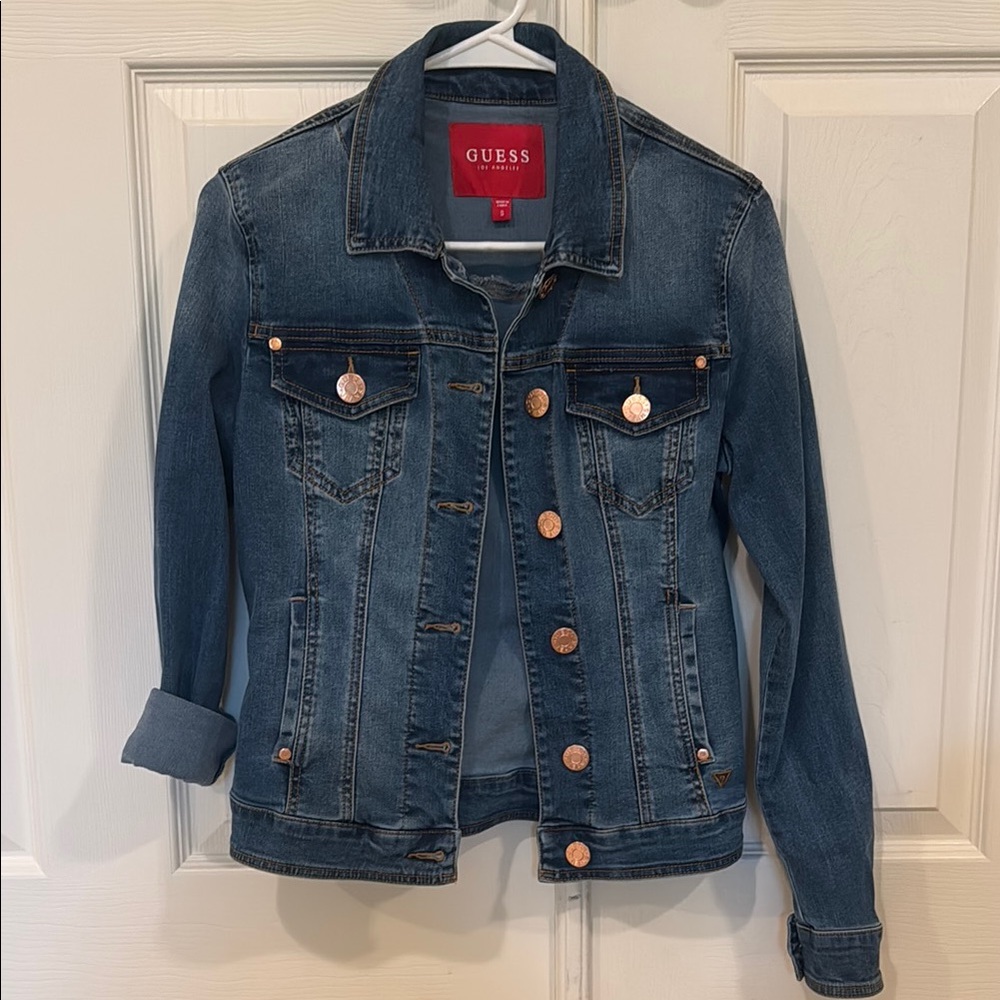 Guess Blue Jean Jacket Classic Style